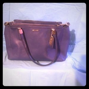 Coach Women’s Handbag. Navy Blue